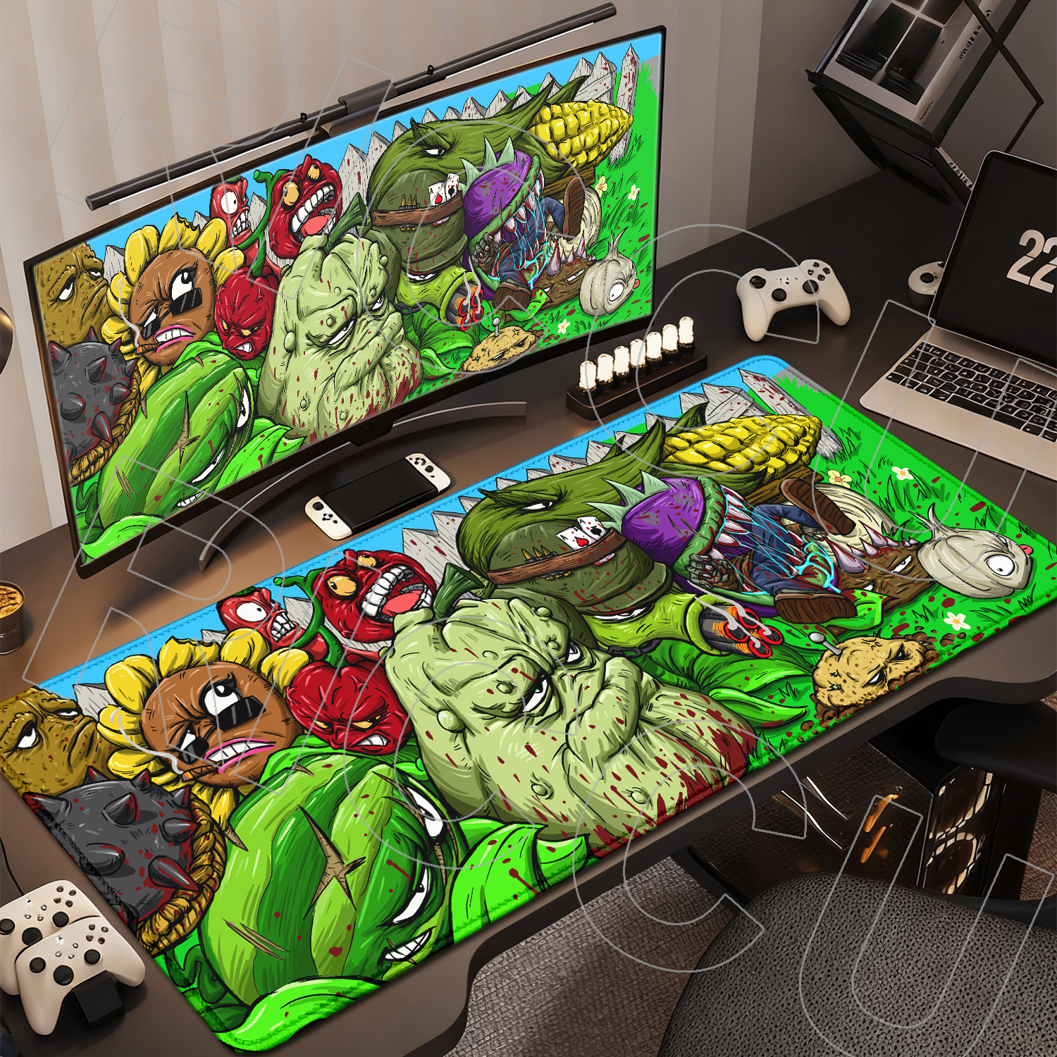 Pc Gaming Vs Laptop Gaming - XXL HD Printing PVZ Plants vs.