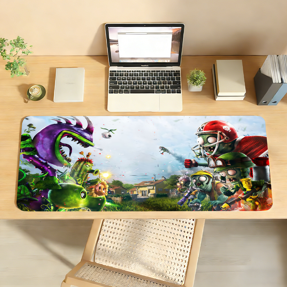 Pc Gaming Vs Laptop Gaming - Cartoon P-Plants Vs Z-Zom-bies Mouse Pad