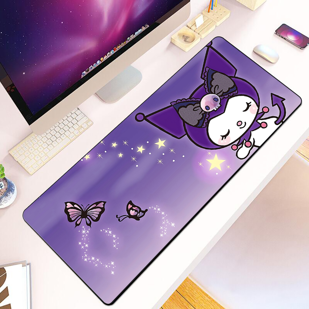 Pc Gaming Pink - Cute Pink My Melody Kuromi Mousepad