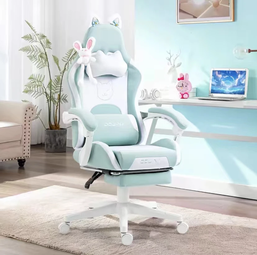 Computer Armchair Reclining PC - مراجعة Pc Gaming Pink وسعره
