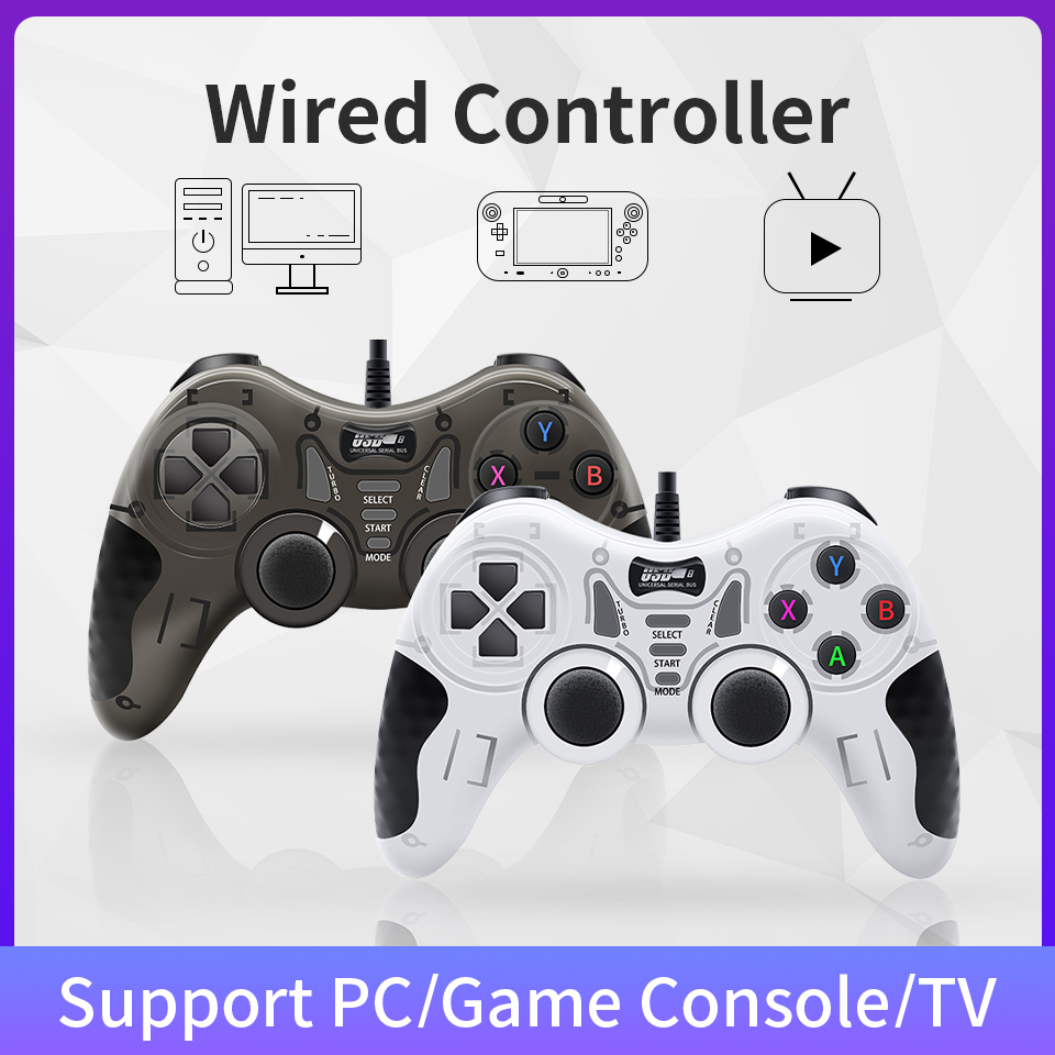 Wired Game Controller With Dua - مراجعة Pc Gaming Emulator وسعره