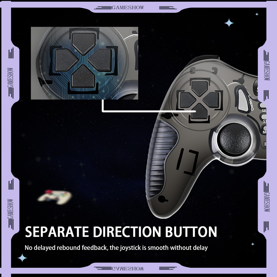Wired Game Controller With Dua - مراجعة Pc Gaming Emulator وسعره