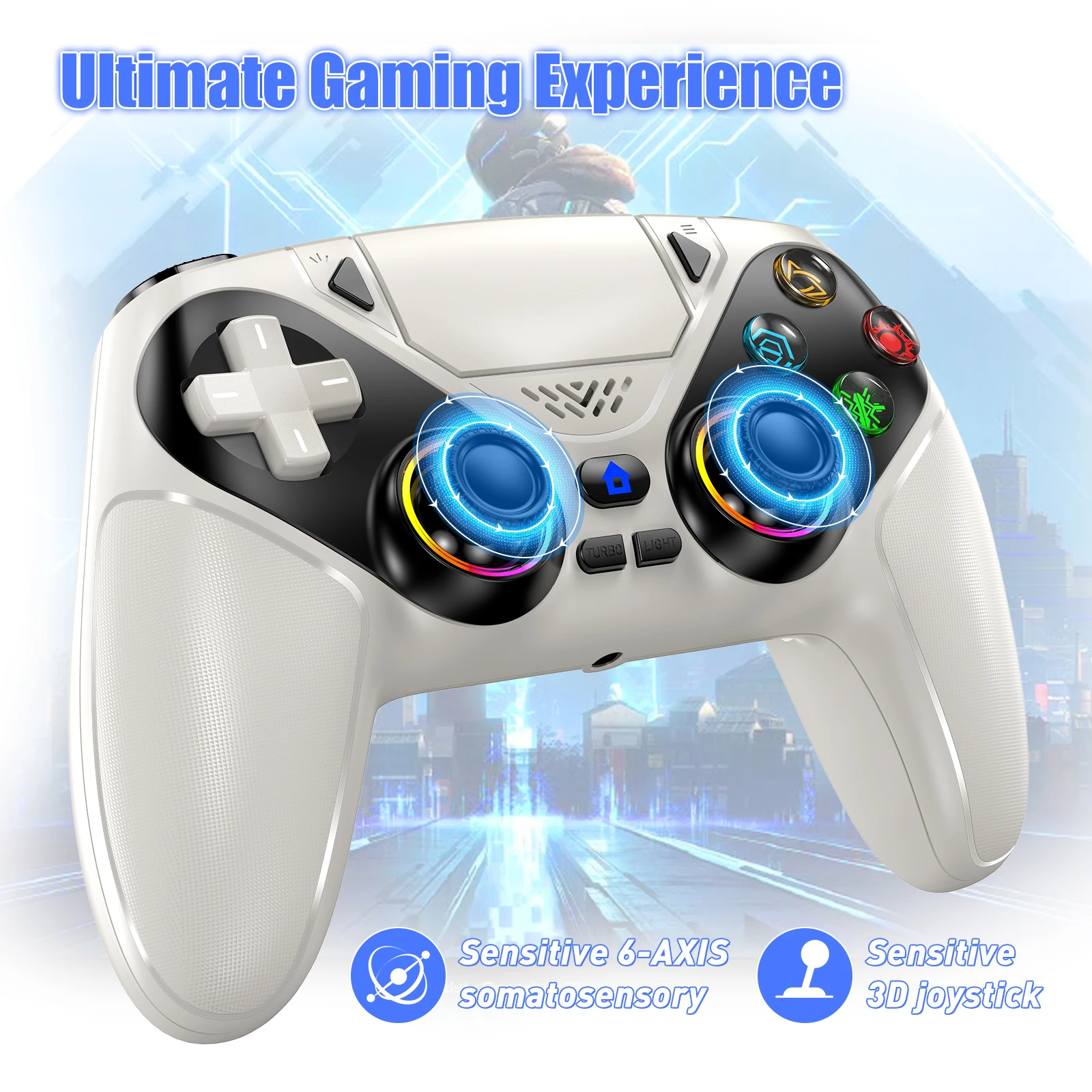 Wireless Controller Gamepad Fo - مراجعة Pc Gaming Emulator وسعره