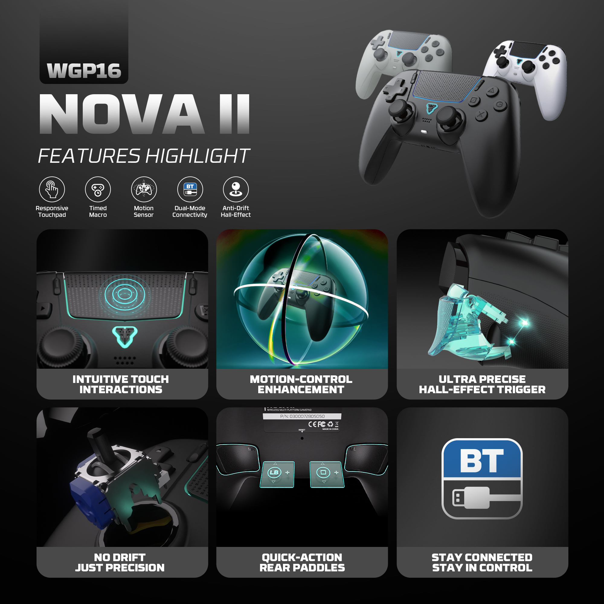 FANTECH NOVA II WGP16 Wireless - مراجعة Pc Gaming Emulator وسعره