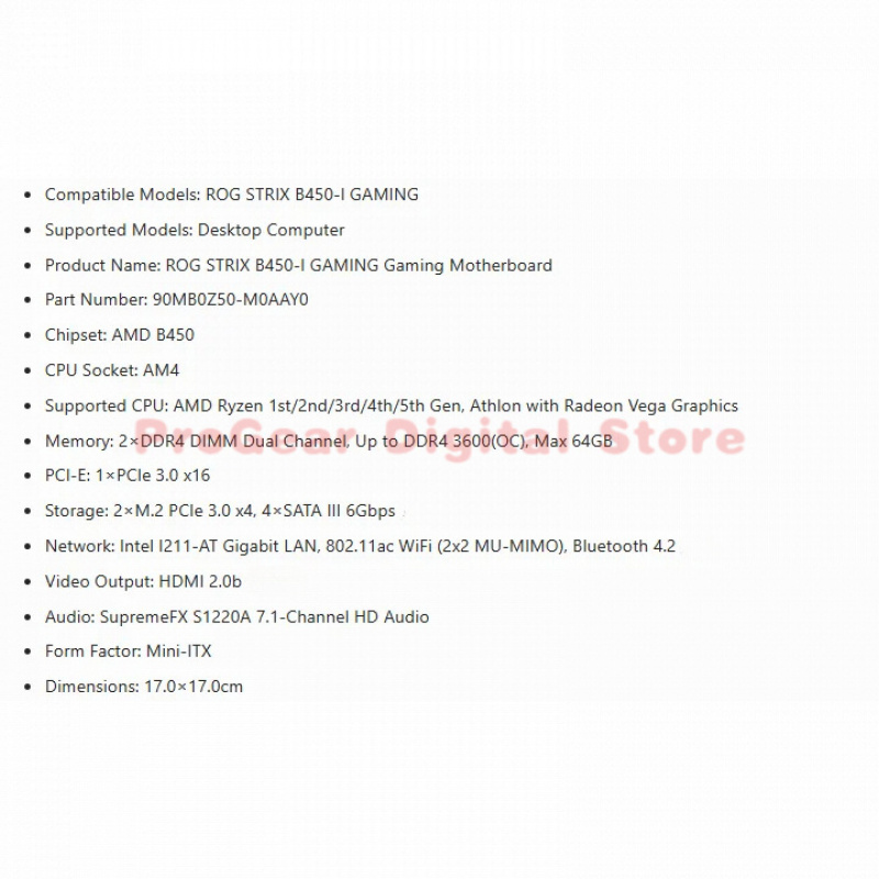for Asus ROG STRIX B450-I GAMI - مراجعة Pc Gaming Amd Ryzen 5 وسعره