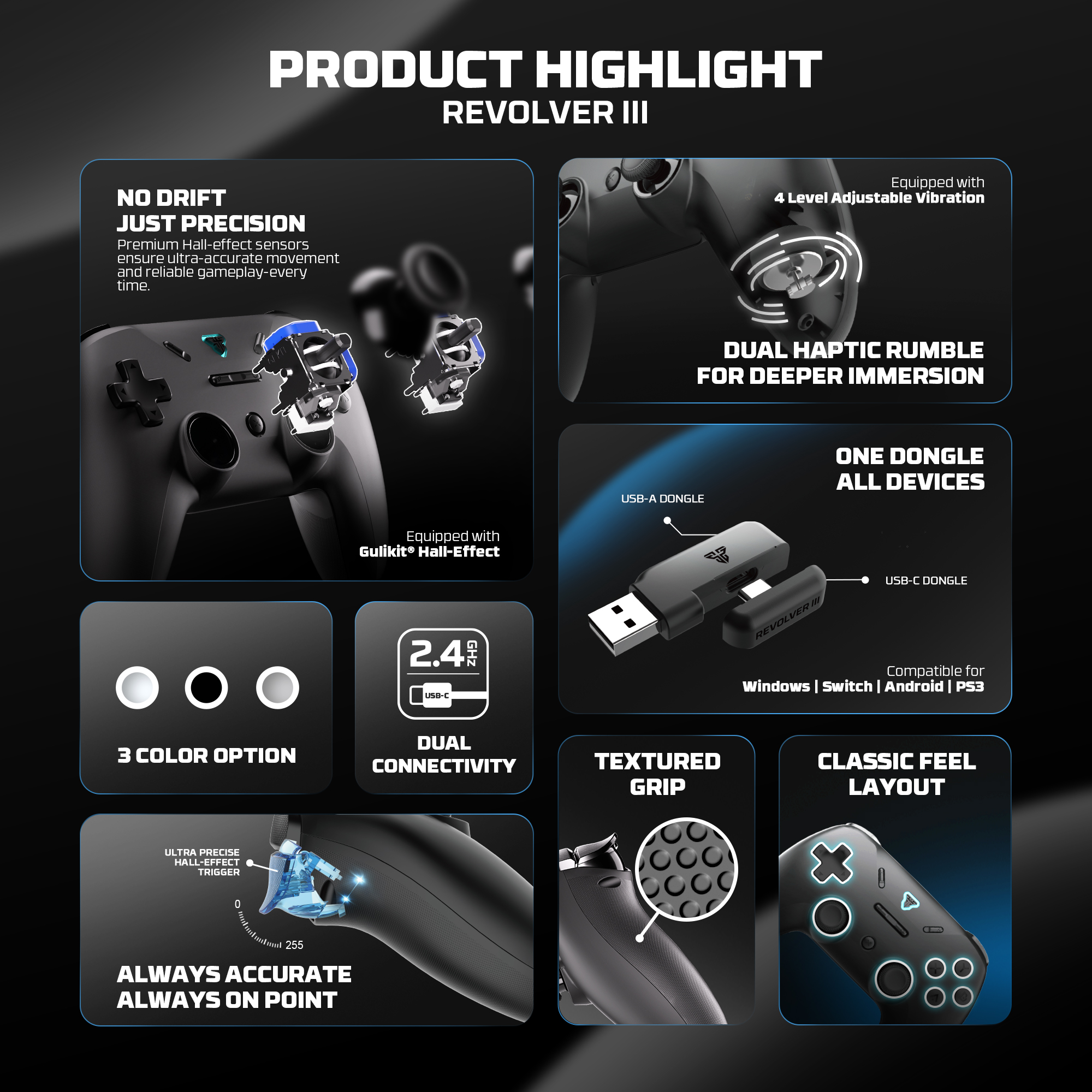 FANTECH REVOLVER III WGP12S Ga - مراجعة Pc Gaming Emulator وسعره