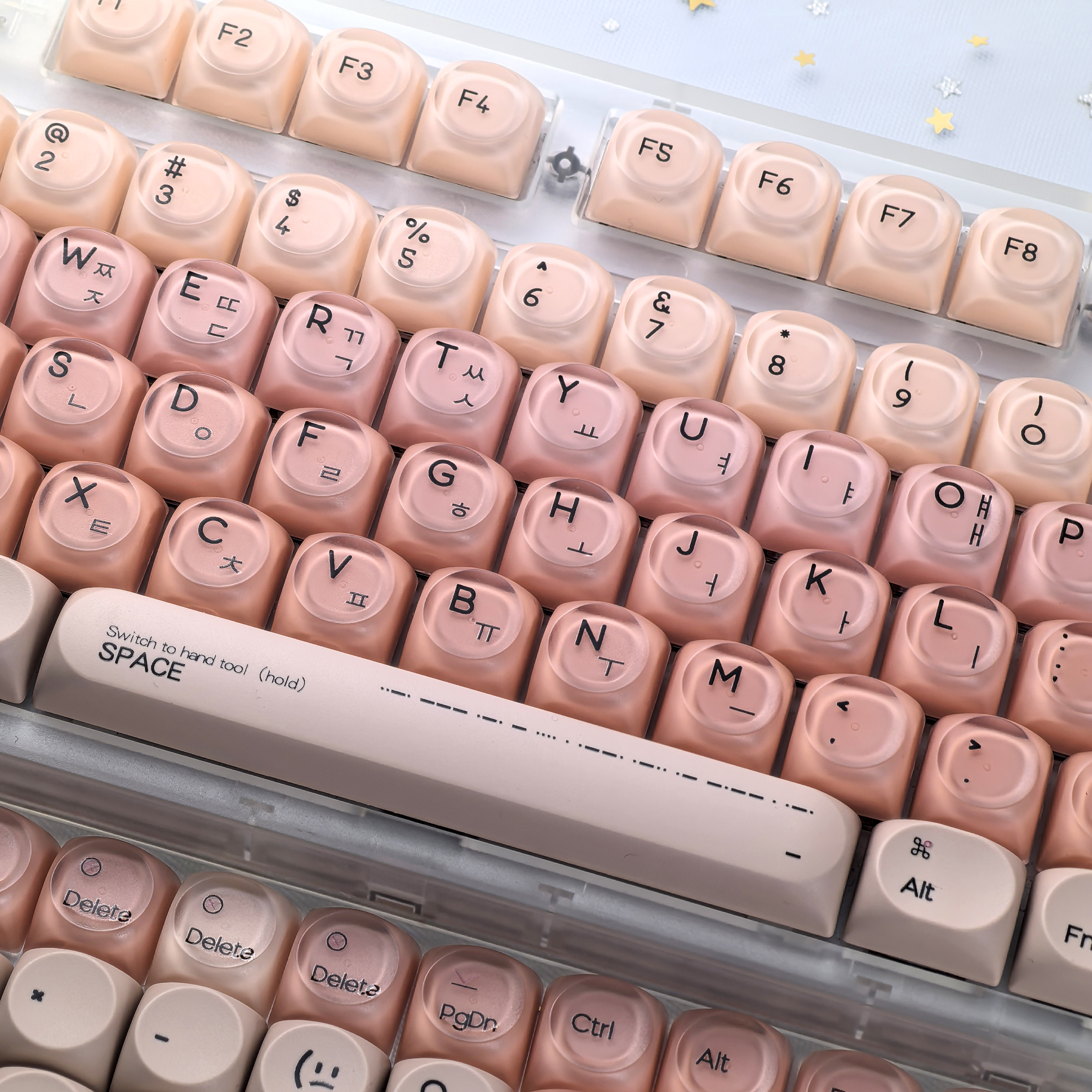 MAIMOOO Pink Korean Keycaps Li - مراجعة Pc Gaming Pink وسعره
