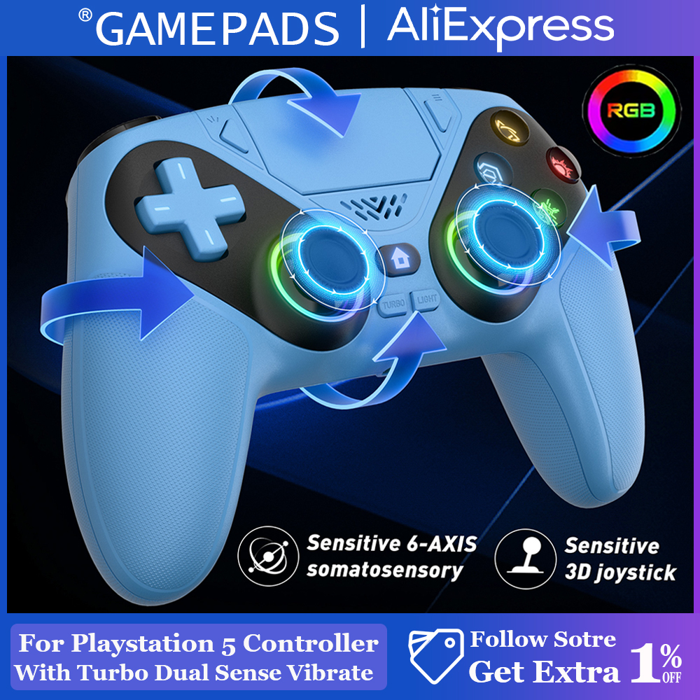 Gamepad For Playstation 5 Wire - مراجعة Pc Gaming Emulator وسعره