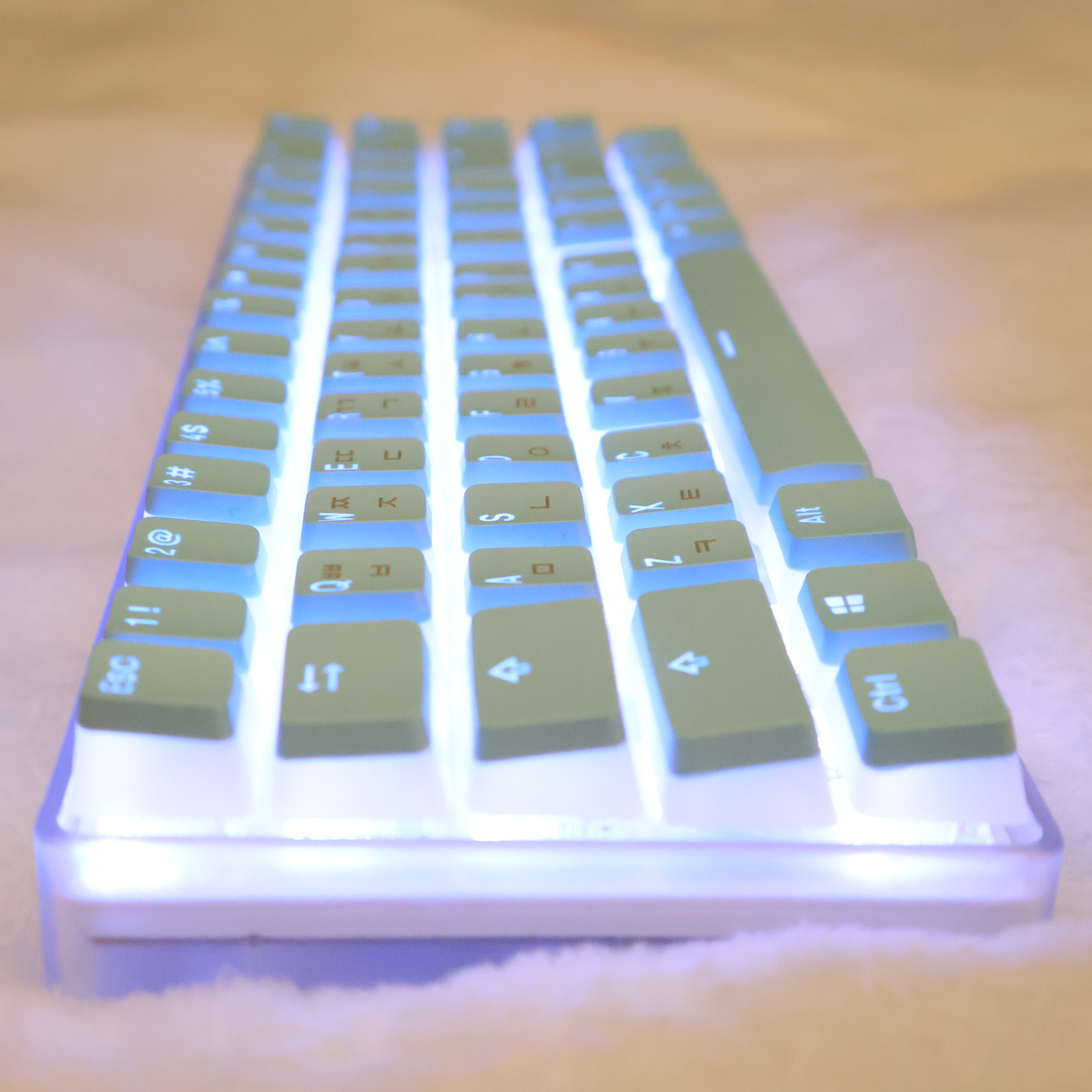 Hangul Keycap Korean Layout Ke - مراجعة Pc Gaming Pink وسعره