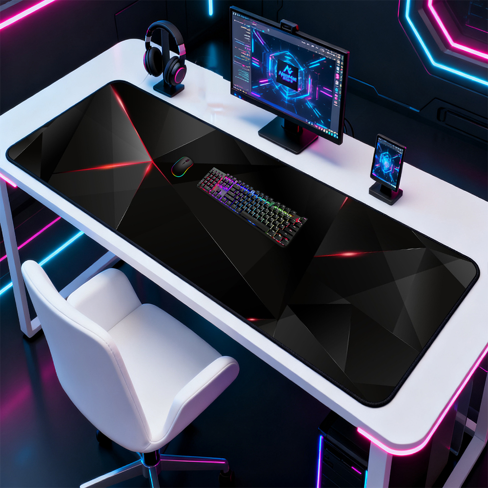 Black Mouse Pad 1200x600 Mouse - مراجعة Pc Gaming Names وسعره