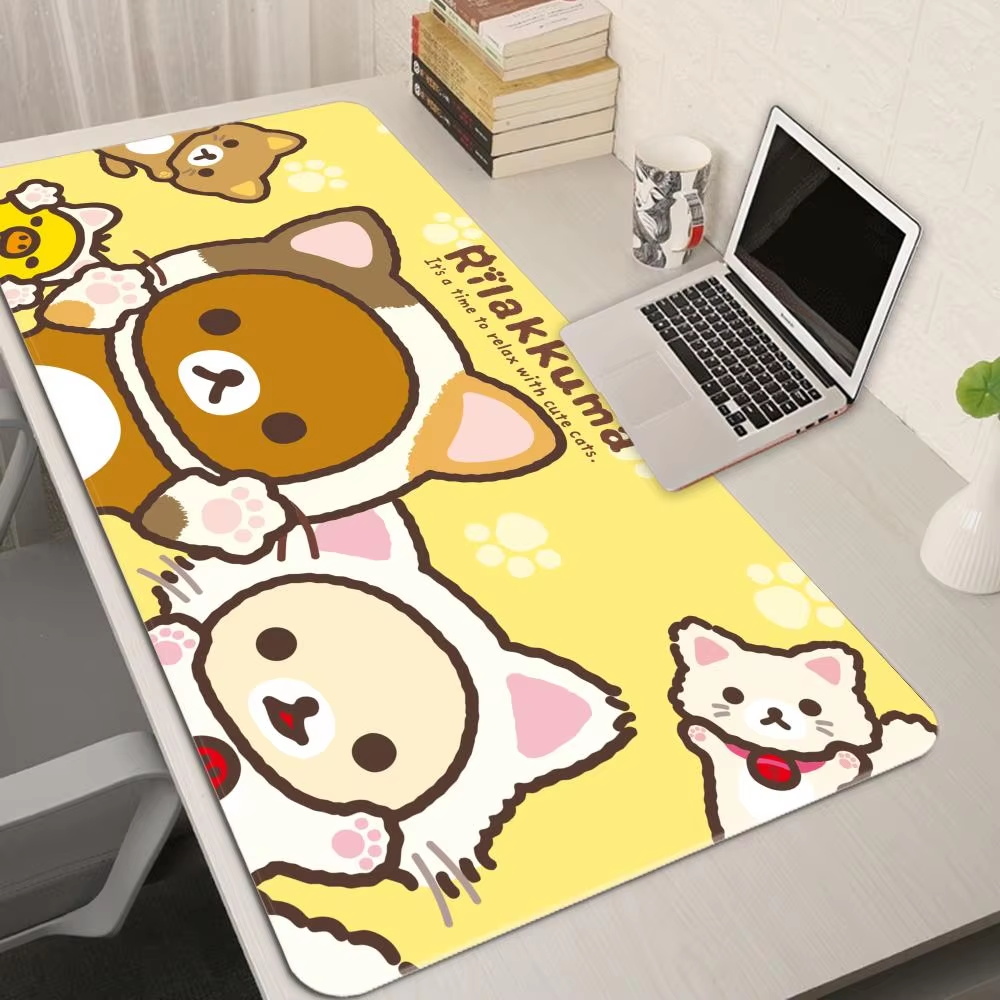 XXL Cartoon Pink Mouse Pad Ani - مراجعة Pc Gaming Pink وسعره