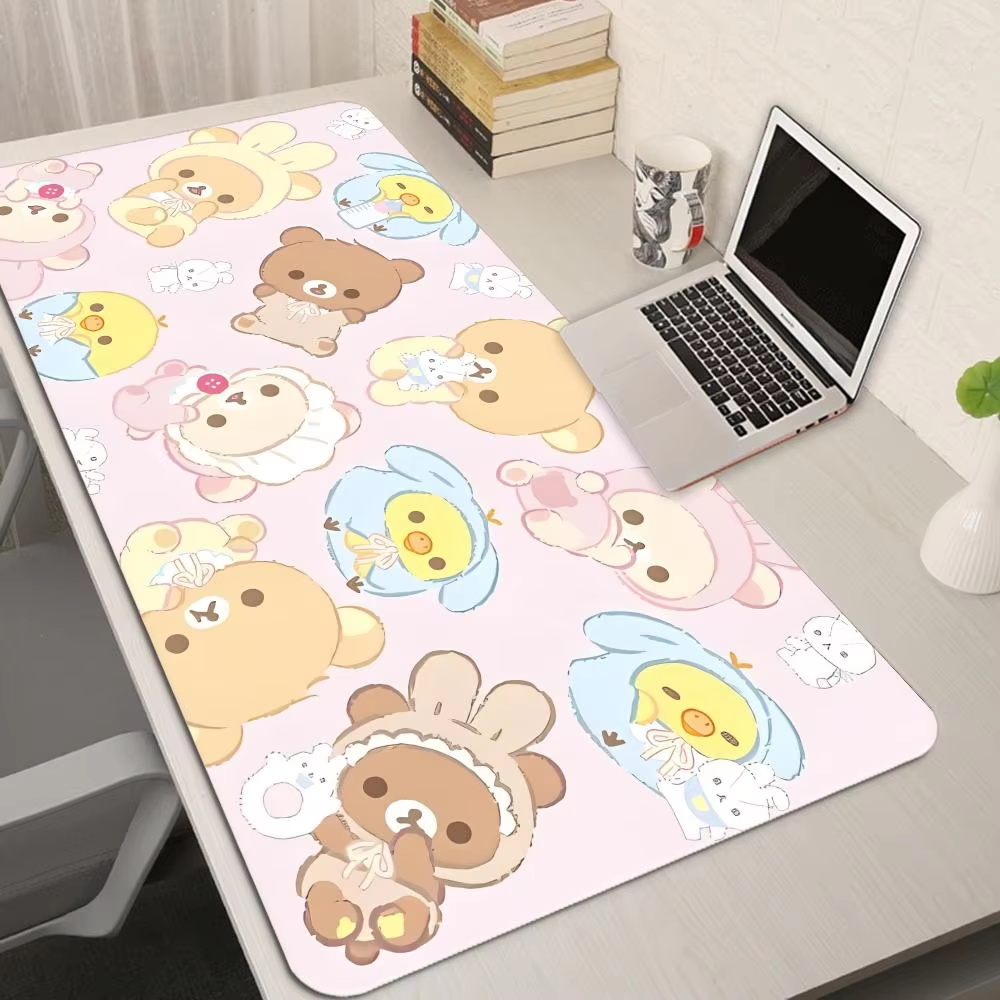 XXL Cartoon Pink Mouse Pad Ani - مراجعة Pc Gaming Pink وسعره