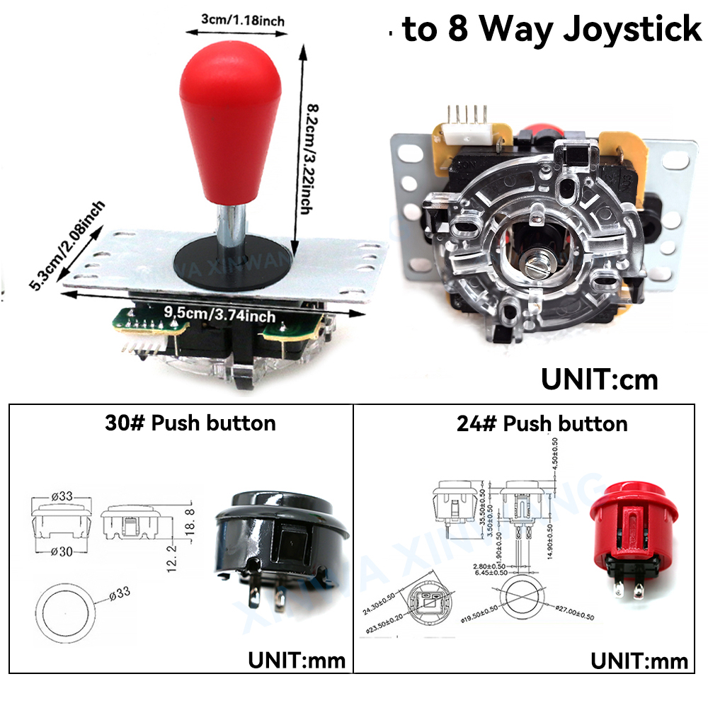 Arcade Joystick Copy SANWA Gam - مراجعة Pc Gaming Emulator وسعره