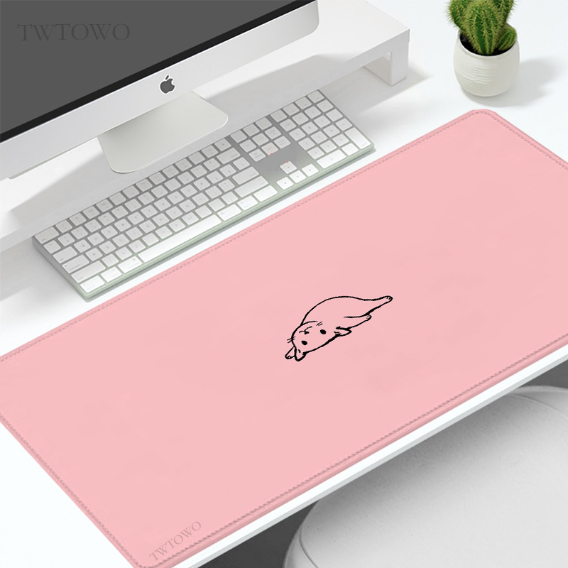 Mouse Pad Gaming Pink Cute Cat - مراجعة Pc Gaming Pink وسعره