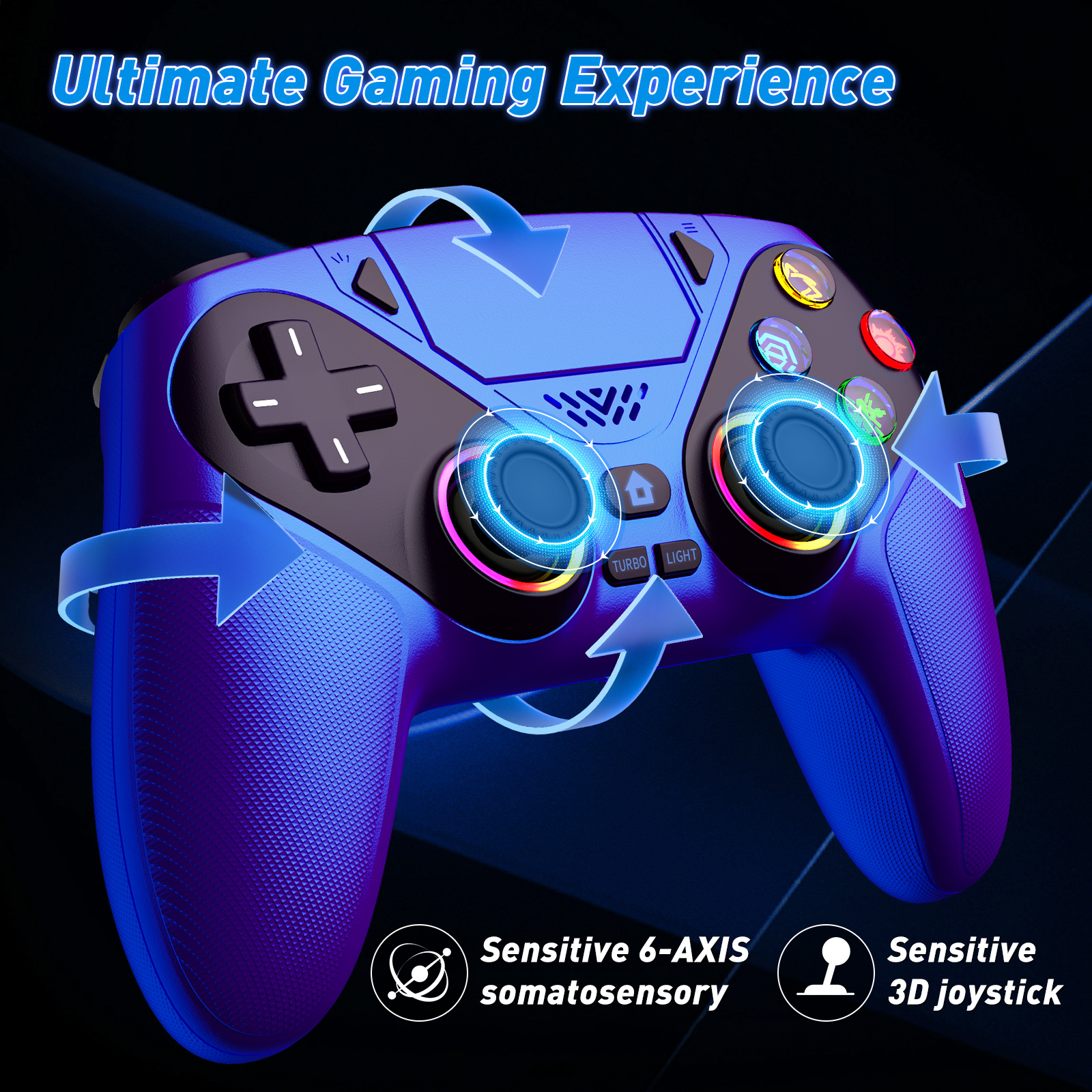 Controller For PlayStation5/PS - مراجعة Pc Gaming Emulator وسعره