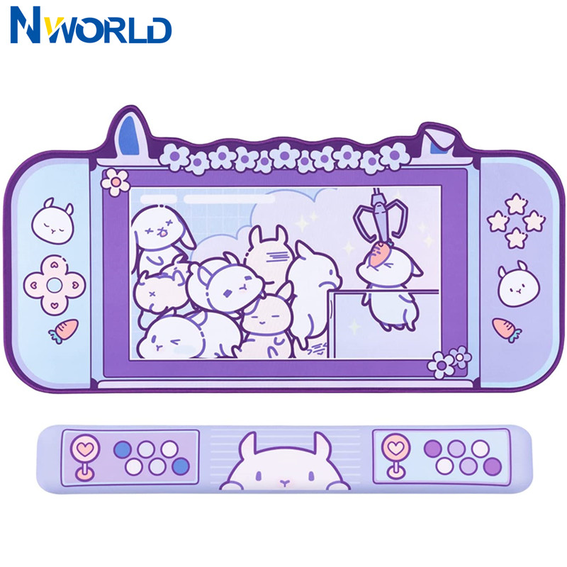 Large Kawaii Gaming Mouse Pad  - مراجعة Pc Gaming Pink وسعره