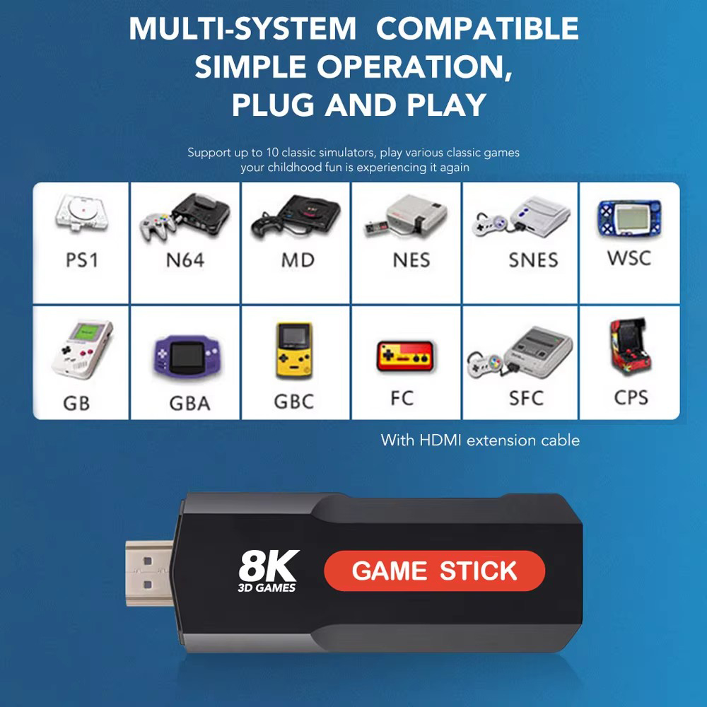 X2 Game Stick HD 4K 8K 3D Cons - مراجعة Pc Gaming Emulator وسعره