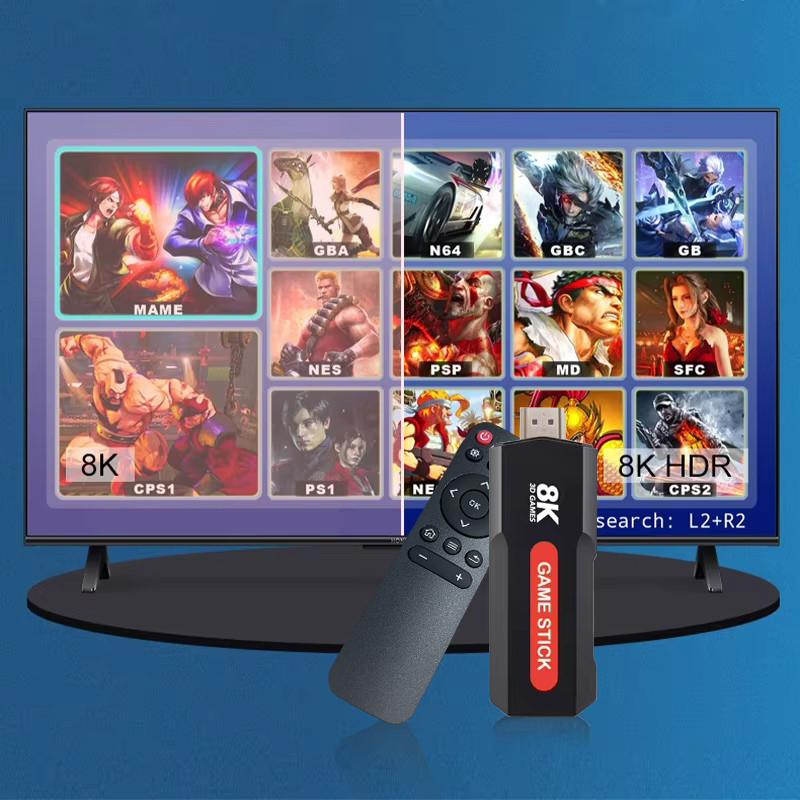 X2 Game Stick HD 4K 8K 3D Cons - مراجعة Pc Gaming Emulator وسعره