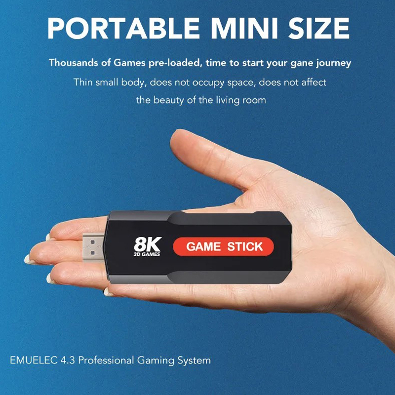 X2 Game Stick HD 4K 8K 3D Cons - مراجعة Pc Gaming Emulator وسعره