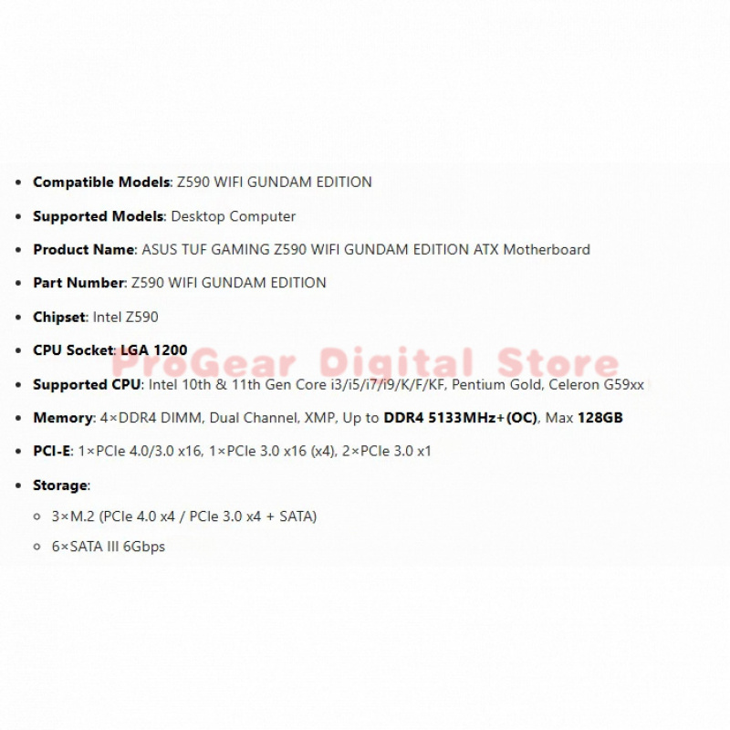 for Asus Z590 WIFI GUNDAM EDIT - مراجعة Pc Gaming Amd Ryzen 5 وسعره