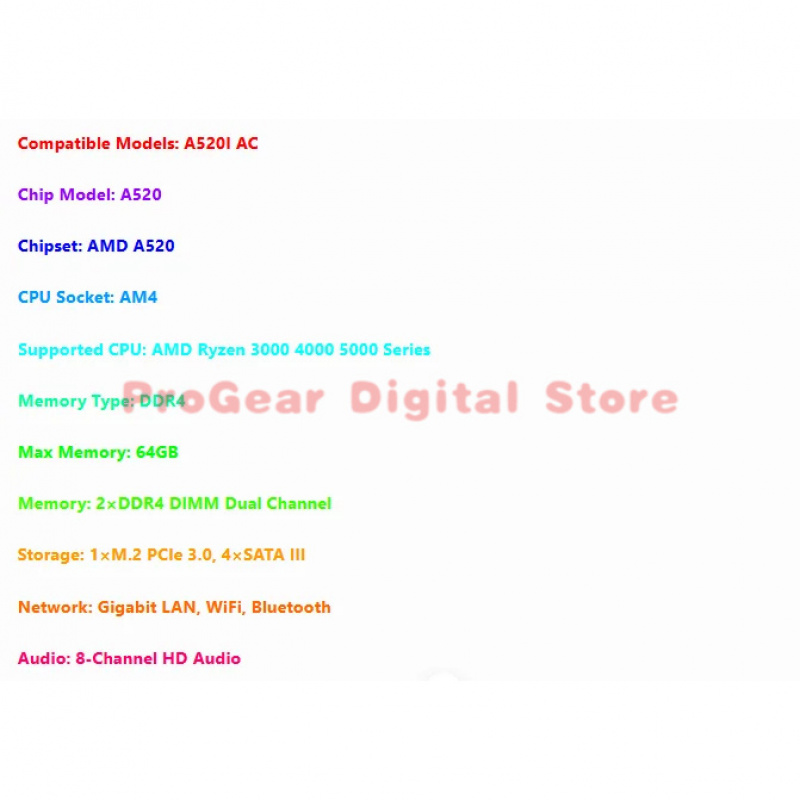 for Gigabyte A520I AC AM4 DDR4 - مراجعة Pc Gaming Amd Ryzen 5 وسعره